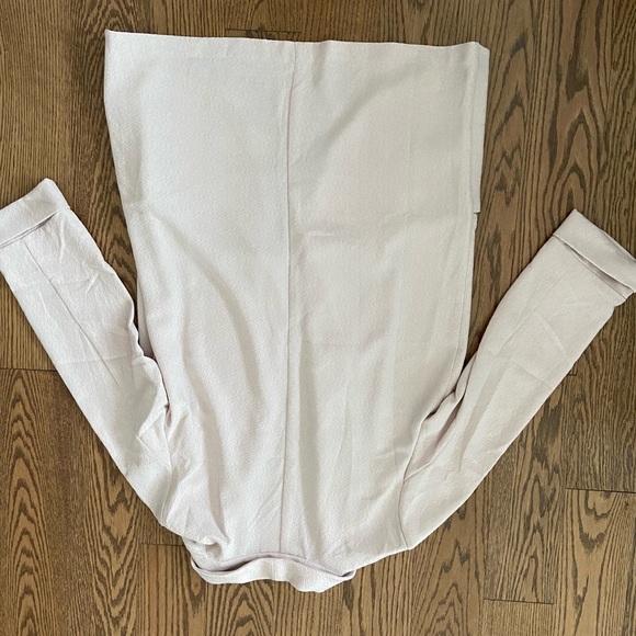 Blush Crepe Blazer sz L - Picture 2 of 3